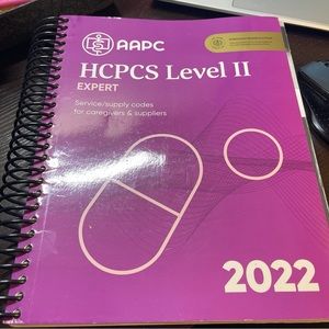 HCPCS 2022 like new